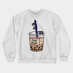 Amazon Milk Frog Boba Crewneck Sweatshirt